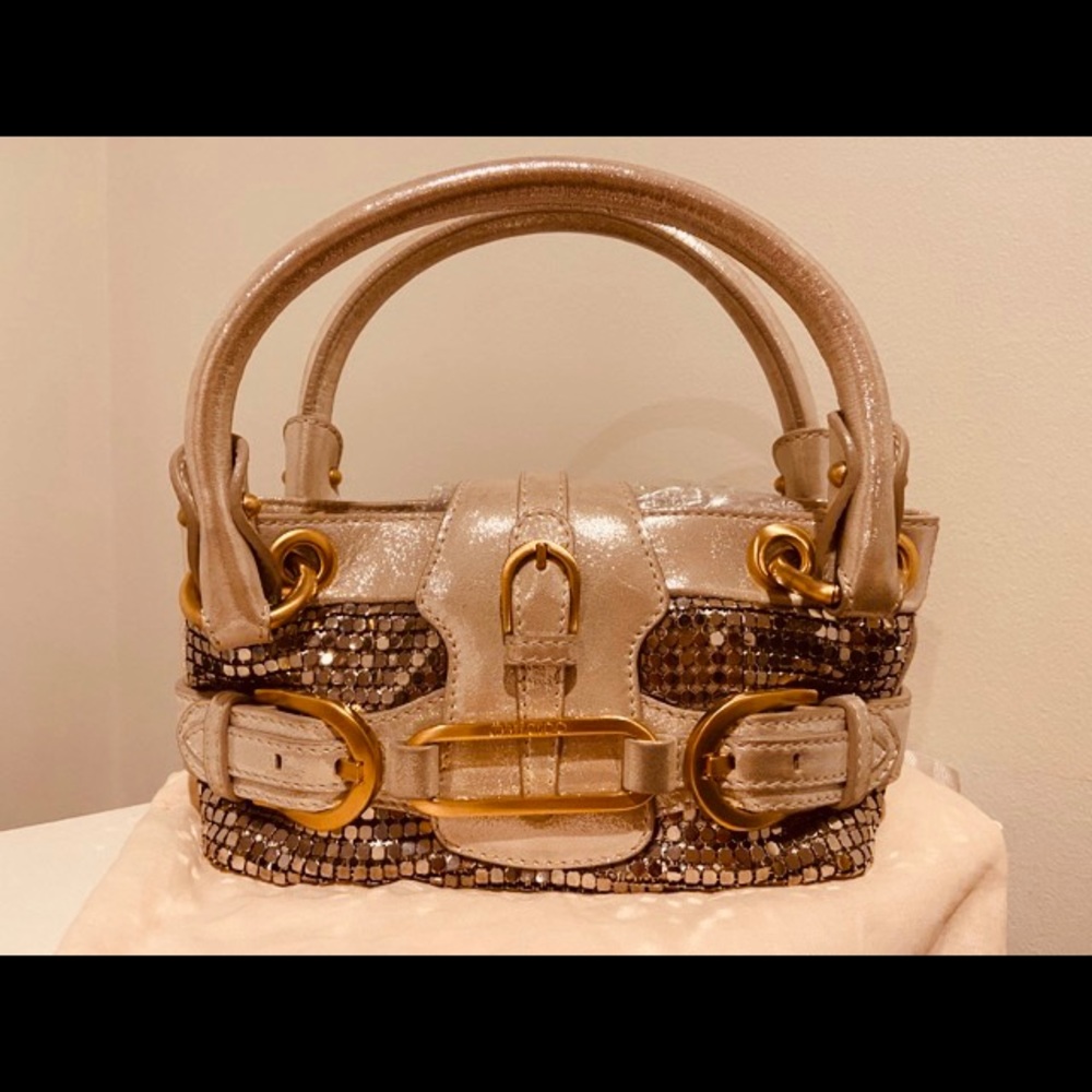 Jimmy Choo Metallic Evening Bag
